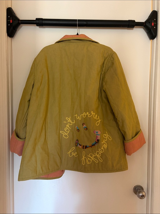 Lingua Franca Jackets & Blazers - Lingua Franca Reversible Barn Jacket